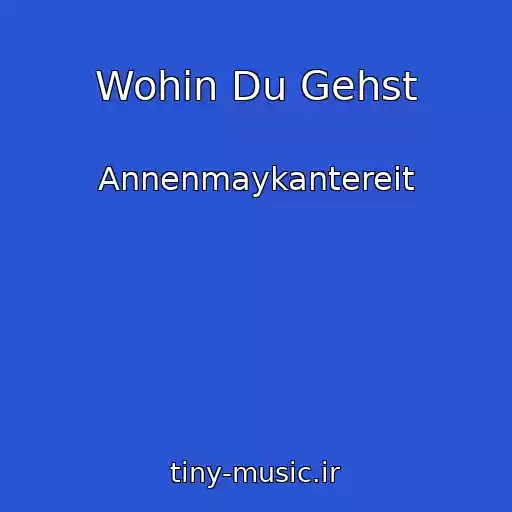 کاور آهنگ Wohin Du Gehst از Annenmaykantereit