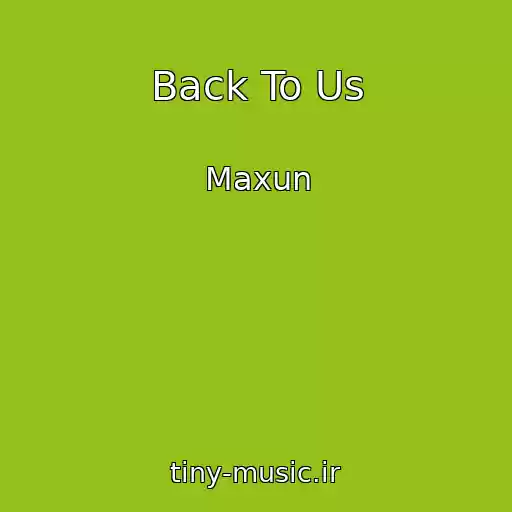 کاور آهنگ Back To Us از Maxun