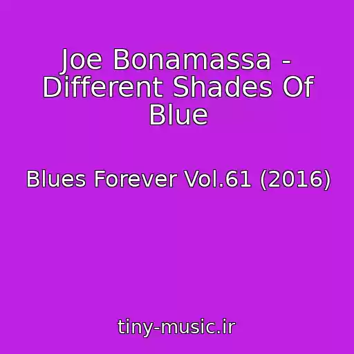 کاور آهنگ Joe Bonamassa - Different Shades Of Blue از Blues Forever Vol.61 (2016)