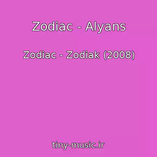 کاور آهنگ Zodiac - Alyans از Zodiac - Zodiak (2008)