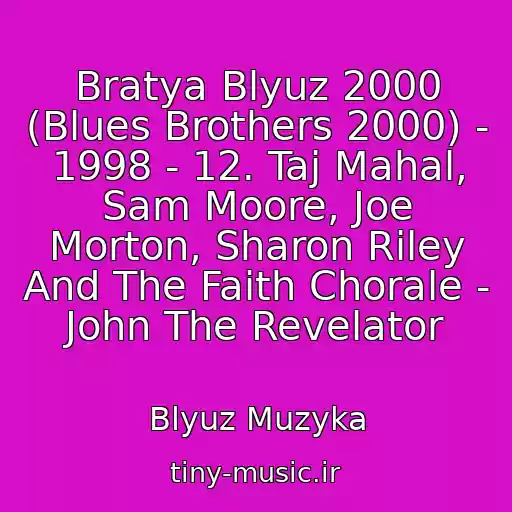 کاور آهنگ Bratya Blyuz 2000 (Blues Brothers 2000) - 1998 - 12. Taj Mahal, Sam Moore, Joe Morton, Sharon Riley And The Faith Chorale - John The Revelator از Blyuz Muzyka