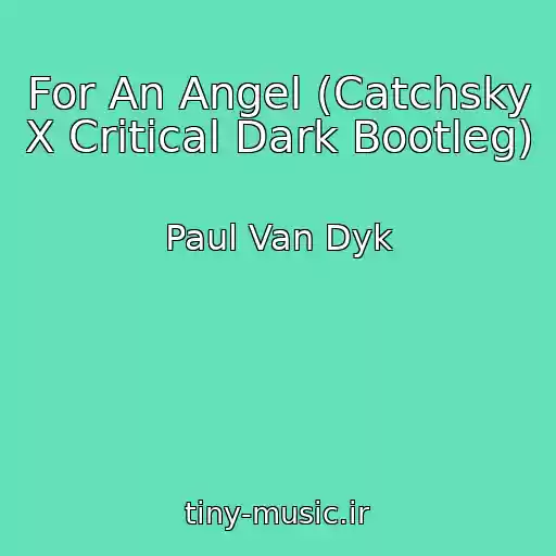 کاور آهنگ For An Angel (Catchsky X Critical Dark Bootleg) از Paul Van Dyk
