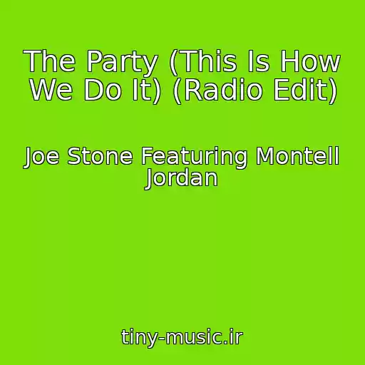کاور آهنگ The Party (This Is How We Do It) (Radio Edit) از Joe Stone Featuring Montell Jordan