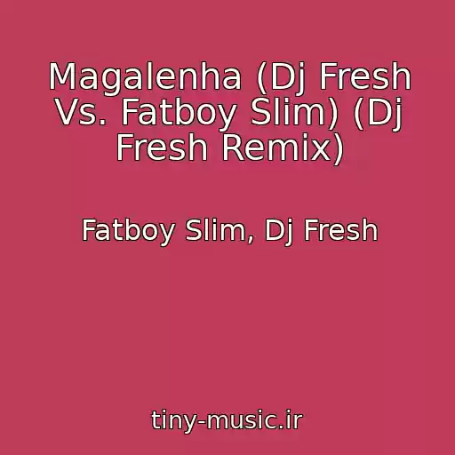 کاور آهنگ Magalenha (Dj Fresh Vs. Fatboy Slim) (Dj Fresh Remix) از Fatboy Slim, Dj Fresh