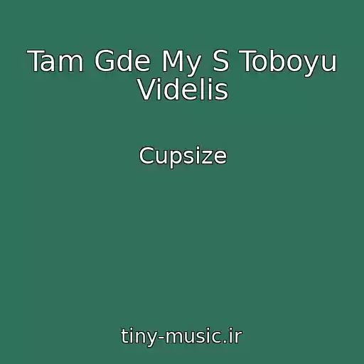 کاور آهنگ Tam Gde My S Toboyu Videlis از Cupsize