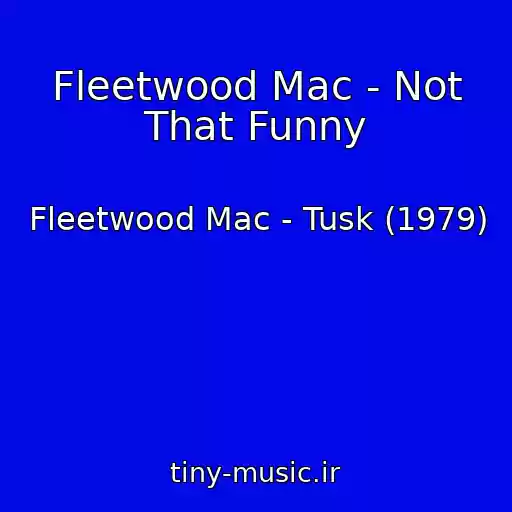 کاور آهنگ Fleetwood Mac - Not That Funny از Fleetwood Mac - Tusk (1979)