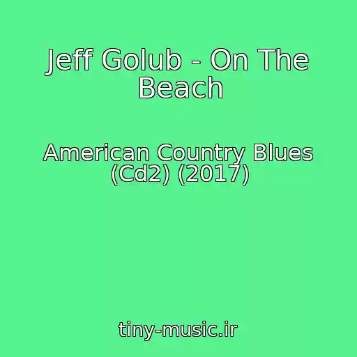 کاور آهنگ Jeff Golub - On The Beach از American Country Blues (Cd2) (2017)