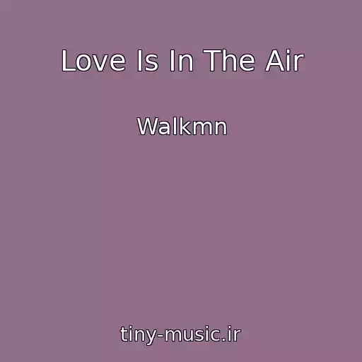 کاور آهنگ Love Is In The Air از Walkmn