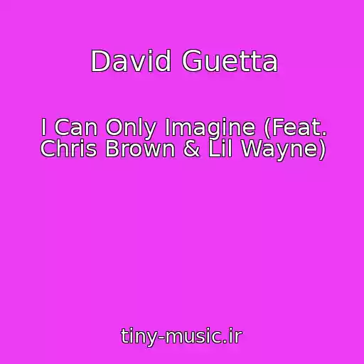 کاور آهنگ David Guetta از I Can Only Imagine (Feat. Chris Brown & Lil Wayne)
