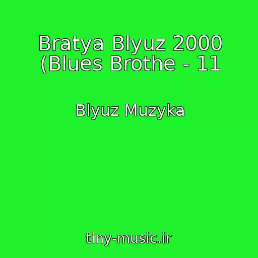 کاور آهنگ Bratya Blyuz 2000 (Blues Brothe - 11 از Blyuz Muzyka