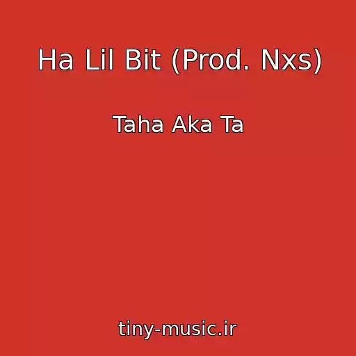کاور آهنگ Ha Lil Bit (Prod. Nxs) از Taha Aka Ta