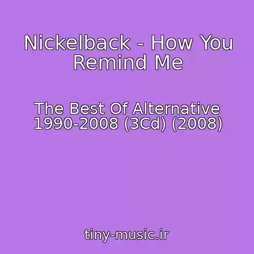 کاور آهنگ Nickelback - How You Remind Me از The Best Of Alternative 1990-2008 (3Cd) (2008)