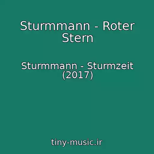 کاور آهنگ Sturmmann - Roter Stern از Sturmmann - Sturmzeit (2017)