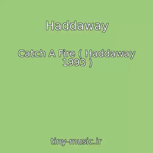 کاور آهنگ Haddaway از Catch A Fire ( Haddaway 1993 )