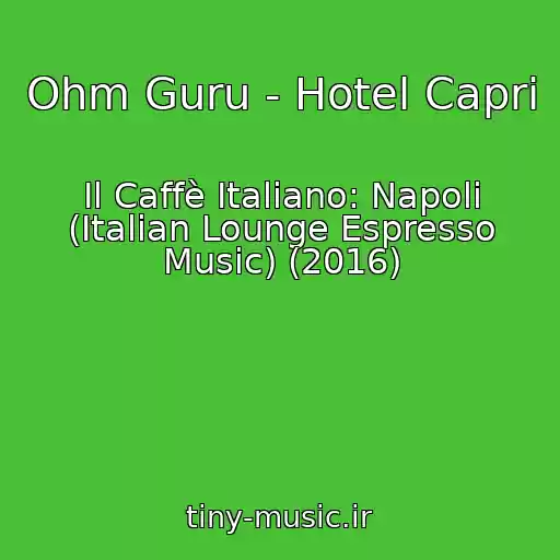 کاور آهنگ Ohm Guru - Hotel Capri از Il Caffè Italiano: Napoli (Italian Lounge Espresso Music) (2016)