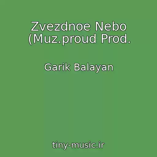کاور آهنگ Zvezdnoe Nebo (Muz.proud Prod. از Garik Balayan