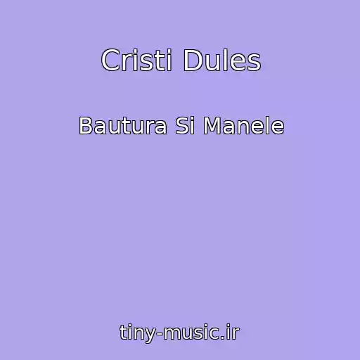 کاور آهنگ Cristi Dules از Bautura Si Manele