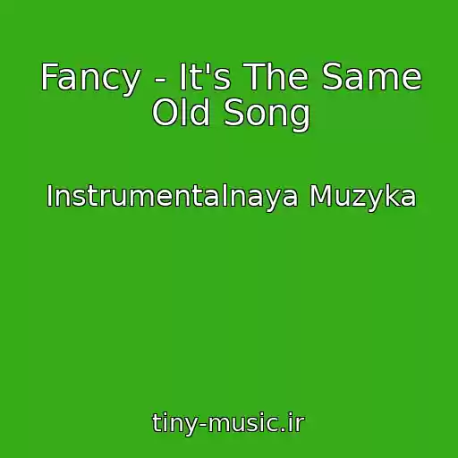 کاور آهنگ Fancy - It's The Same Old Song از Instrumentalnaya Muzyka