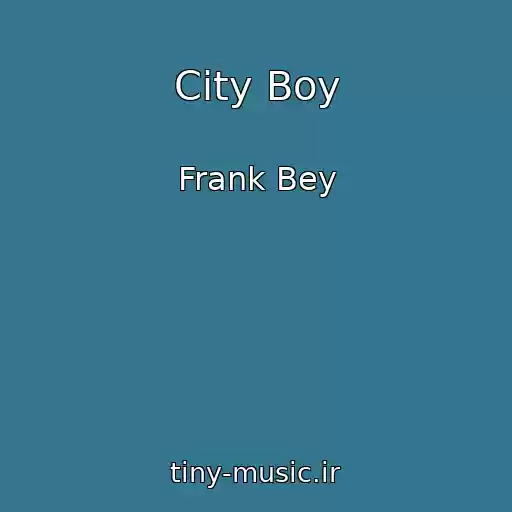 کاور آهنگ City Boy از Frank Bey