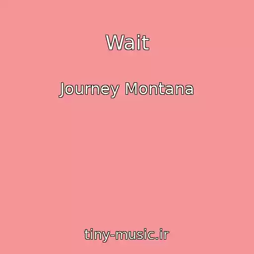 کاور آهنگ Wait از Journey Montana