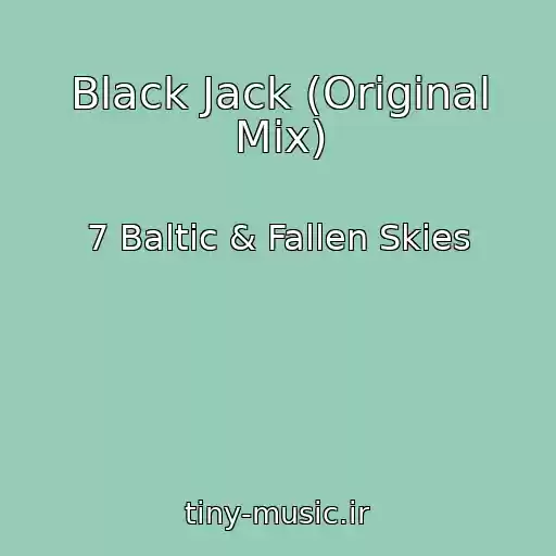 کاور آهنگ Black Jack (Original Mix) از 7 Baltic & Fallen Skies