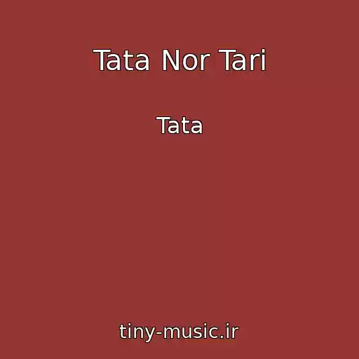 کاور آهنگ Tata Nor Tari از Tata
