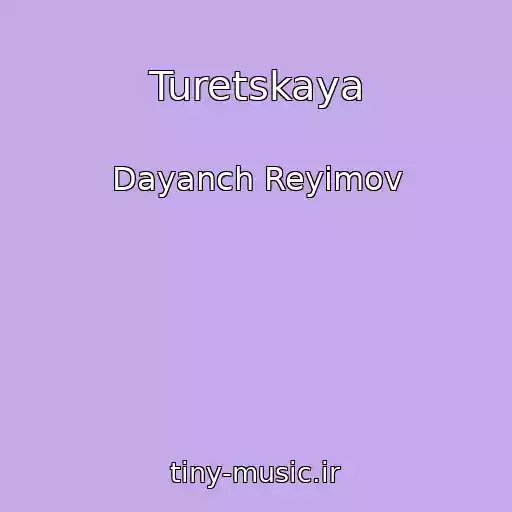 کاور آهنگ Turetskaya از Dayanch Reyimov