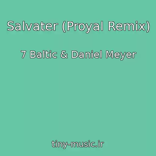 کاور آهنگ Salvater (Proyal Remix) از 7 Baltic & Daniel Meyer