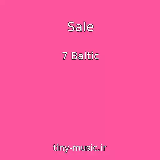 کاور آهنگ Sale از 7 Baltic