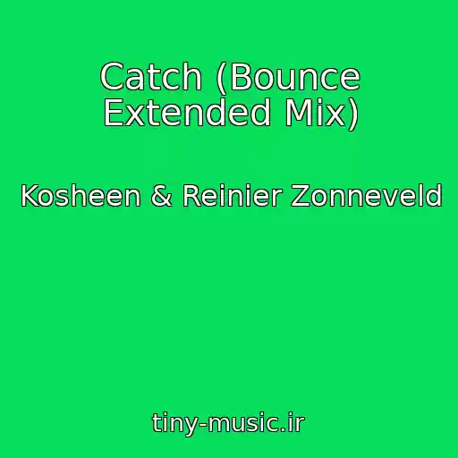 کاور آهنگ Catch (Bounce Extended Mix) از Kosheen & Reinier Zonneveld