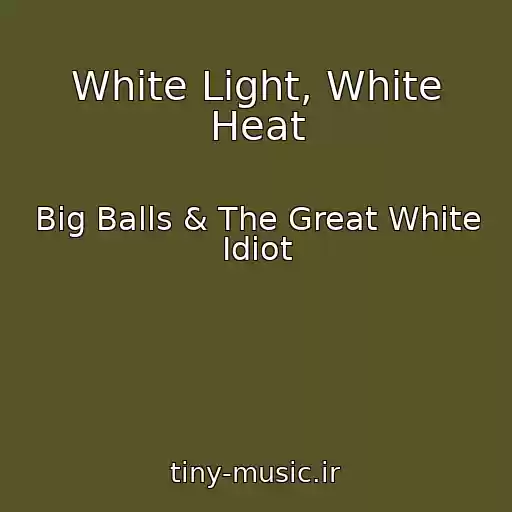 کاور آهنگ White Light, White Heat از Big Balls & The Great White Idiot
