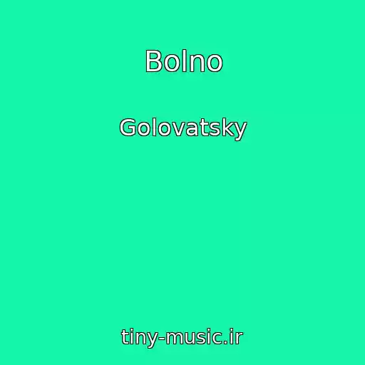 کاور آهنگ Bolno از Golovatsky