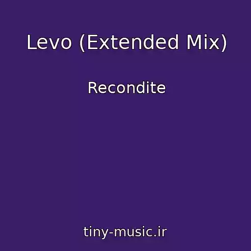 کاور آهنگ Levo (Extended Mix) از Recondite