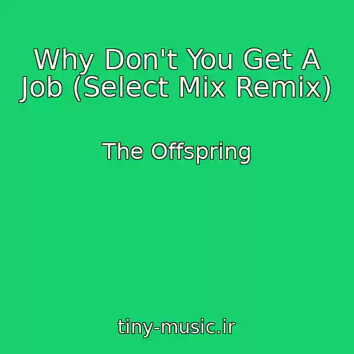 کاور آهنگ Why Don't You Get A Job (Select Mix Remix) از The Offspring