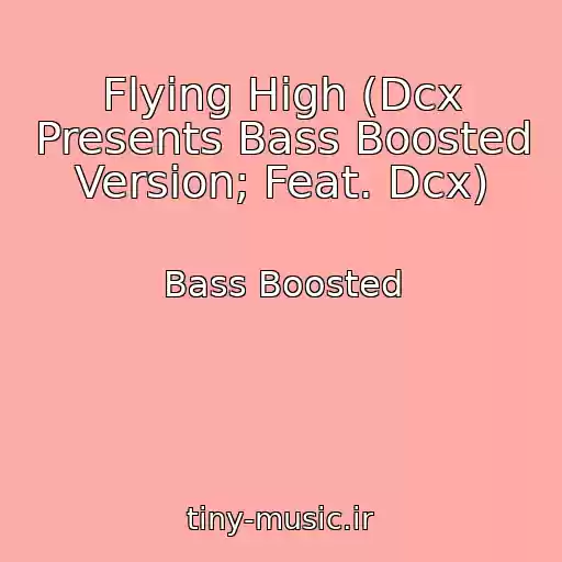 کاور آهنگ Flying High (Dcx Presents Bass Boosted Version; Feat. Dcx) از Bass Boosted