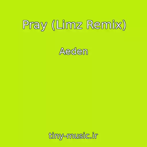 کاور آهنگ Pray (Limz Remix) از Aeden
