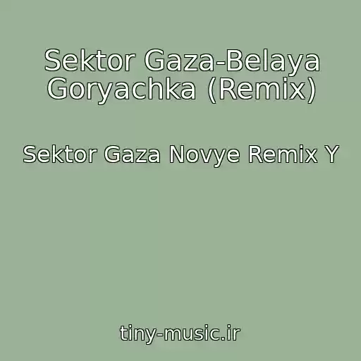 کاور آهنگ Sektor Gaza-Belaya Goryachka (Remix) از Sektor Gaza Novye Remix Y