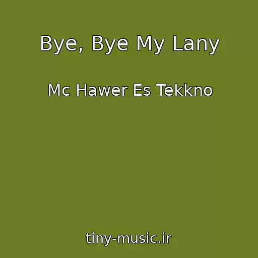 کاور آهنگ Bye, Bye My Lany از Mc Hawer Es Tekkno