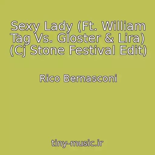 کاور آهنگ Sexy Lady (Ft. William Tag Vs. Gloster & Lira) (Cj Stone Festival Edit) از Rico Bernasconi