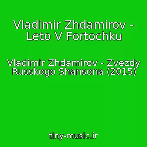 کاور آهنگ Vladimir Zhdamirov - Leto V Fortochku از Vladimir Zhdamirov - Zvezdy Russkogo Shansona (2015)