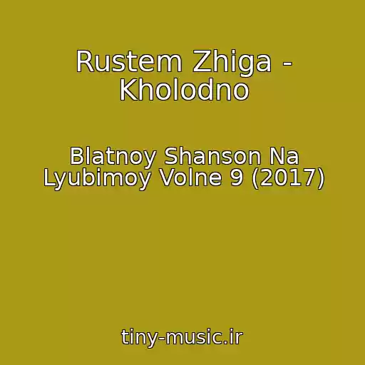 کاور آهنگ Rustem Zhiga - Kholodno از Blatnoy Shanson Na Lyubimoy Volne 9 (2017)