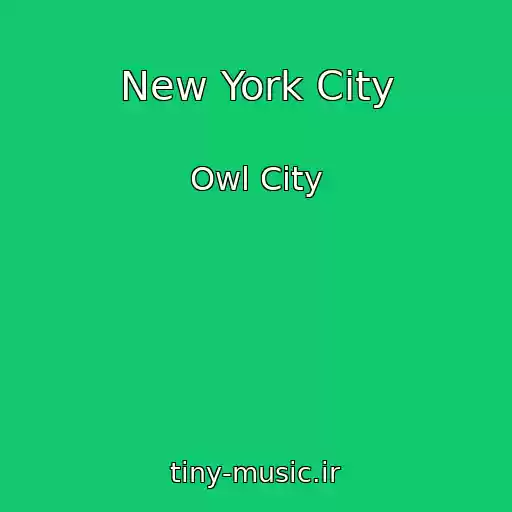 کاور آهنگ New York City از Owl City