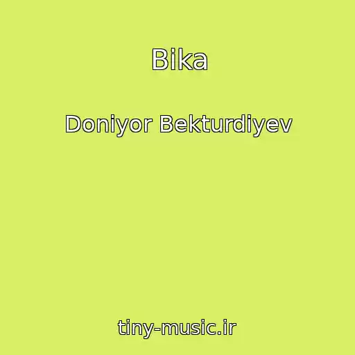کاور آهنگ Bika از Doniyor Bekturdiyev