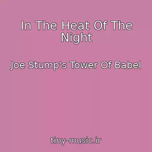 کاور آهنگ In The Heat Of The Night از Joe Stump's Tower Of Babel