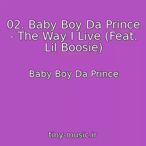 کاور آهنگ 02. Baby Boy Da Prince - The Way I Live (Feat. Lil Boosie) از Baby Boy Da Prince