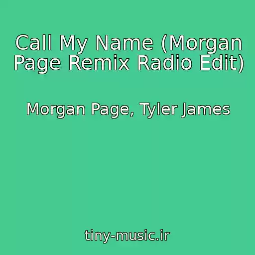 کاور آهنگ Call My Name (Morgan Page Remix Radio Edit) از Morgan Page, Tyler James