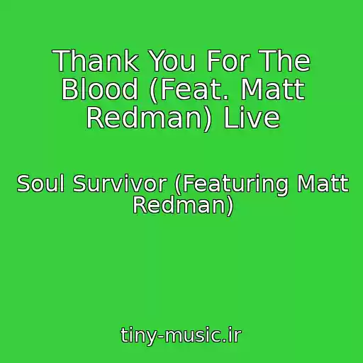 کاور آهنگ Thank You For The Blood (Feat. Matt Redman) Live از Soul Survivor (Featuring Matt Redman)