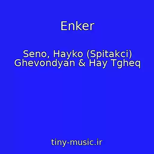 کاور آهنگ Enker از Seno, Hayko (Spitakci) Ghevondyan & Hay Tgheq