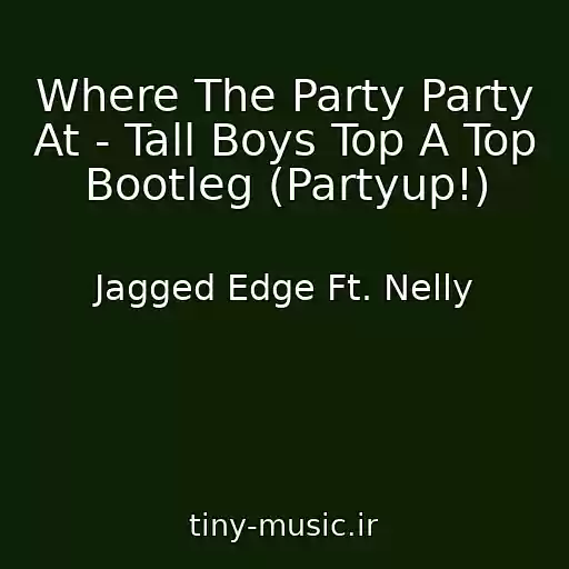 کاور آهنگ Where The Party Party At - Tall Boys Top A Top Bootleg (Partyup!) از Jagged Edge Ft. Nelly