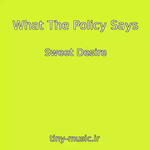 کاور آهنگ What The Policy Says از Sweet Desire